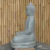  Product image 5 of the product “Seated Buddha made of Riverstone in Dhyana position - gesture of meditation, H. 80cm. ”